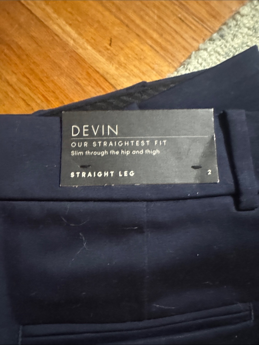 Ann Taylor women gorgeous  Devin Straight-Leg Chinos in Navy